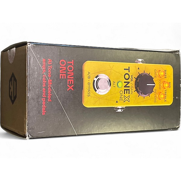 Used IK Multimedia Tone X One Brown Sound Limited Edition Yellow Effect Processor