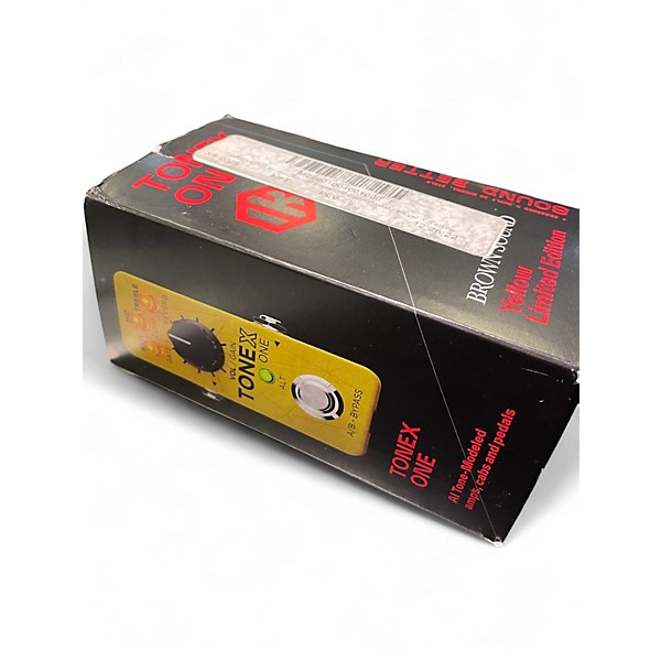 Used IK Multimedia Tone X One Brown Sound Limited Edition Yellow Effect Processor