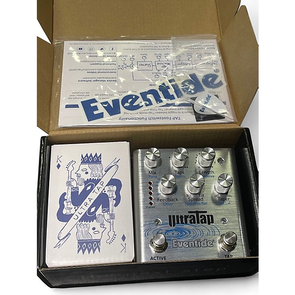 Used Eventide UltraTap Multi-Tap Effect Pedal