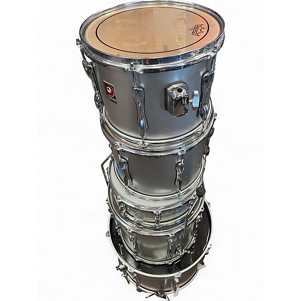 Used Premier 5 Piece XPK Metallic Gray Drum Kit