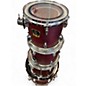 Used Yamaha 4 Piece Stage Custom Maroon Drum Kit