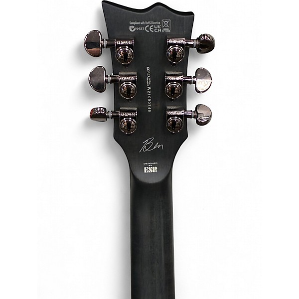 Used ESP BB600B Black Solid Body Electric Guitar
