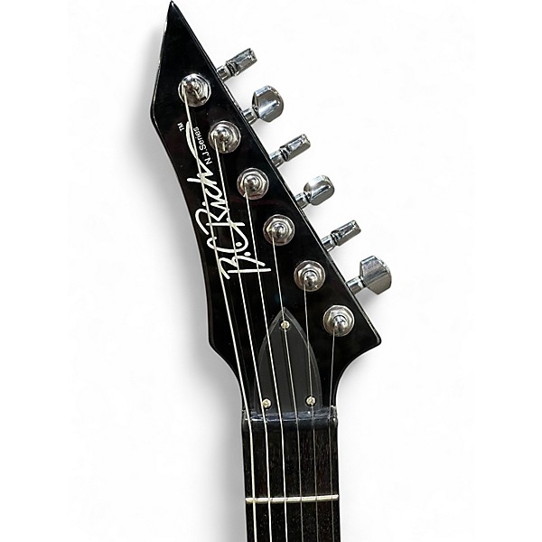 Used 2008 B.C. Rich Chuck Schuldiner Tribute Black Solid Body Electric Guitar