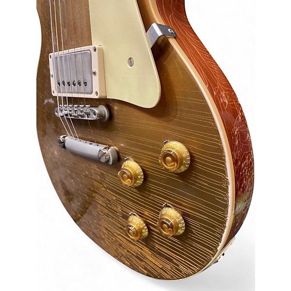 Used Gibson 1959 Reissue Murphy Aged Les Paul Gold Solid Body Electric Guitar