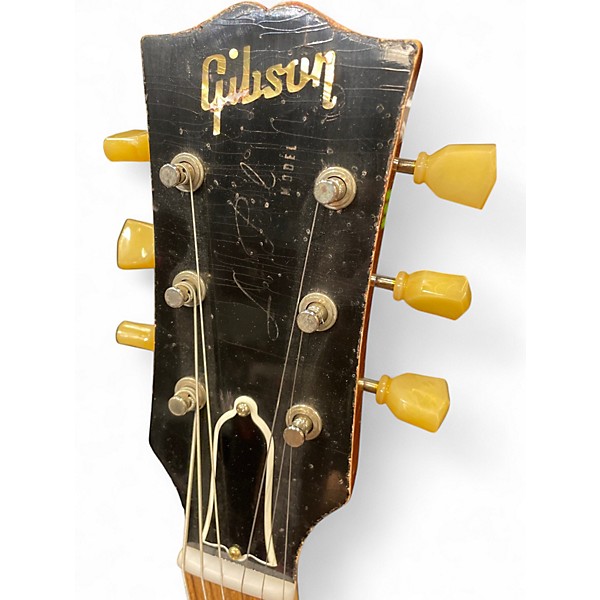 Used Gibson 1959 Reissue Murphy Aged Les Paul Gold Solid Body Electric Guitar