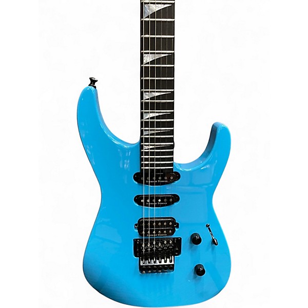 Used Jackson American Series Soloist SL3 Riviera Blue Solid Body Electric Guitar