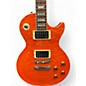 Used Epiphone Les Paul Classic Quilt top Orange Solid Body Electric Guitar