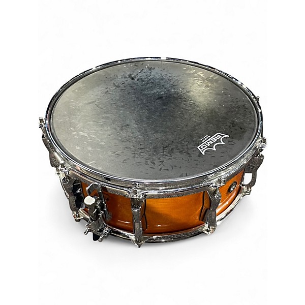 Used Yamaha 5.5X14 Stage Custom Snare Honey Amber Drum