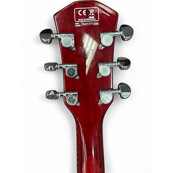 Used Sire Larry Carlton H7 Cherry Red Hollow Body Electric Guitar