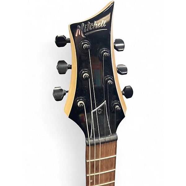Used Mitchell MM100 Black Solid Body Electric Guitar