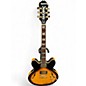 Used 2004 Epiphone Sheraton Vintage Sunburst Hollow Body Electric Guitar thumbnail