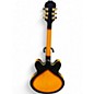 Used 2004 Epiphone Sheraton Vintage Sunburst Hollow Body Electric Guitar