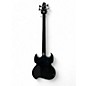 Used Samick GREG BENNETT BLACK AND RED Electric Bass Guitar