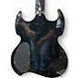 Used Samick GREG BENNETT BLACK AND RED Electric Bass Guitar