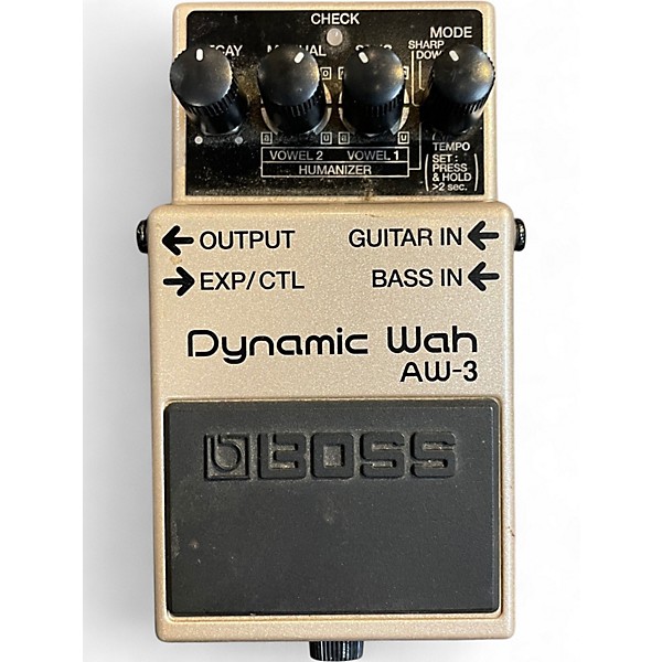 Used BOSS AW3 Dynamic Wah Effect Pedal