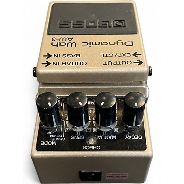 Used BOSS AW3 Dynamic Wah Effect Pedal