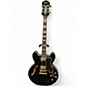 Used Epiphone Sheraton II Ebony Hollow Body Electric Guitar thumbnail