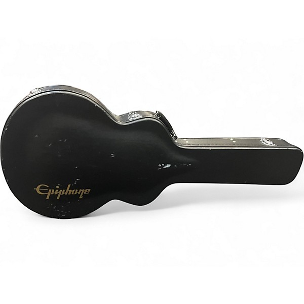 Used Epiphone Sheraton II Ebony Hollow Body Electric Guitar