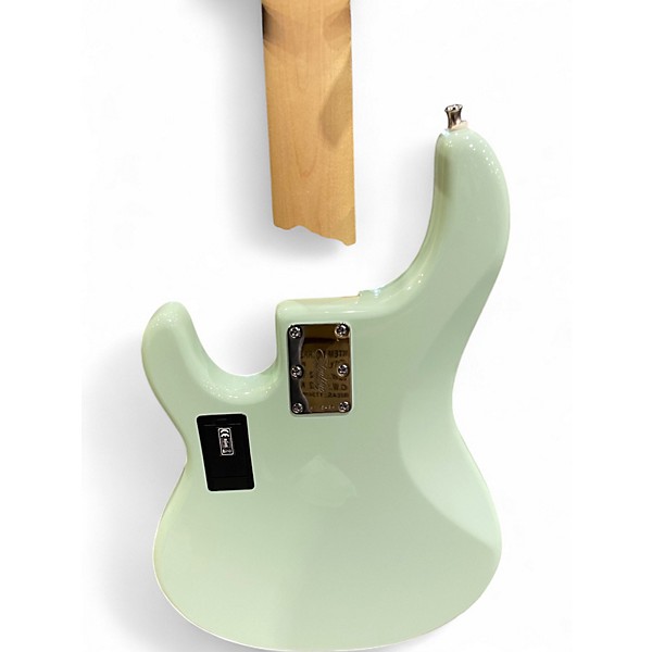 Used Sterling by Music Man Stingray 5 Surf Green Electric Bass Guitar