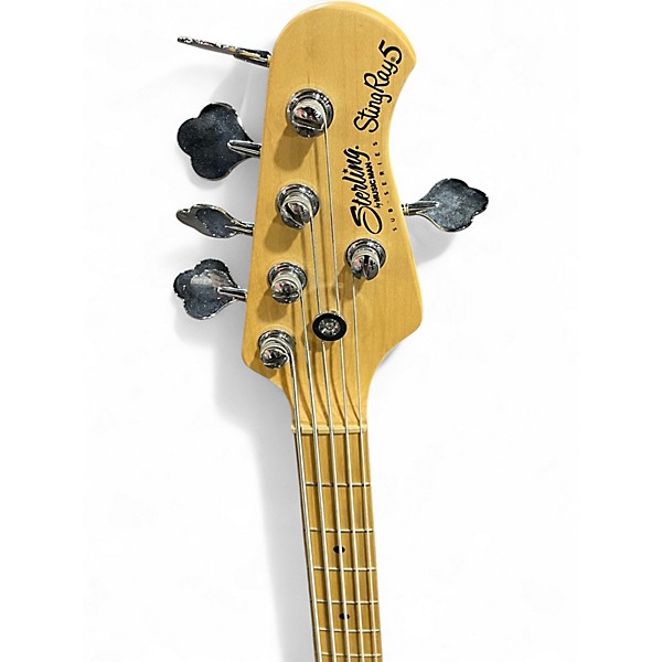 Used Sterling by Music Man Stingray 5 Surf Green Electric Bass Guitar