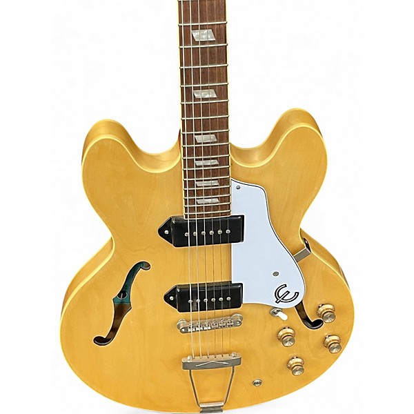 Used Epiphone Casino Hollowbody Natural Hollow Body Electric Guitar