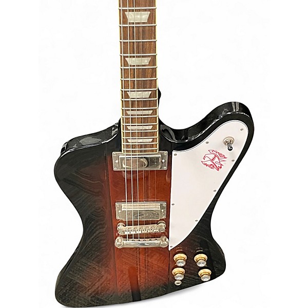 Used Epiphone Firebird Studio Vintage Sunburst Solid Body Electric Guitar
