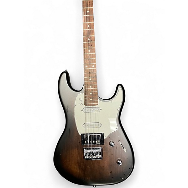 Used Godin Session HT Bourbon Burst Solid Body Electric Guitar