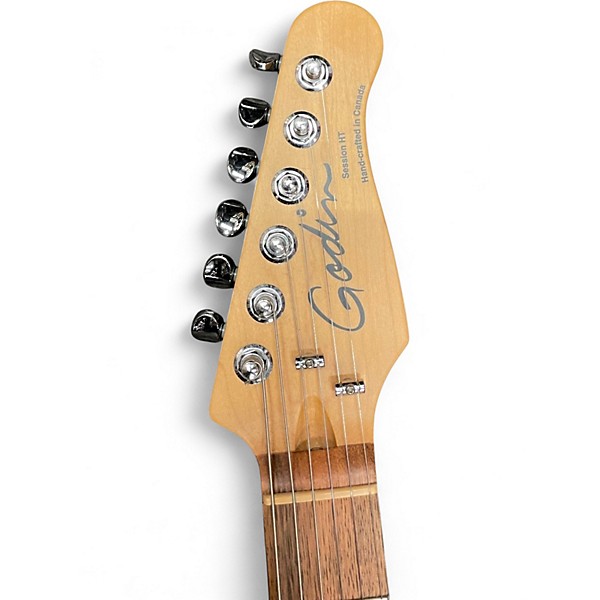 Used Godin Session HT Bourbon Burst Solid Body Electric Guitar
