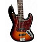 Used Fender AM STANDARD J BASS RW 3TS 2 Tone Sunburst Electric Bass Guitar