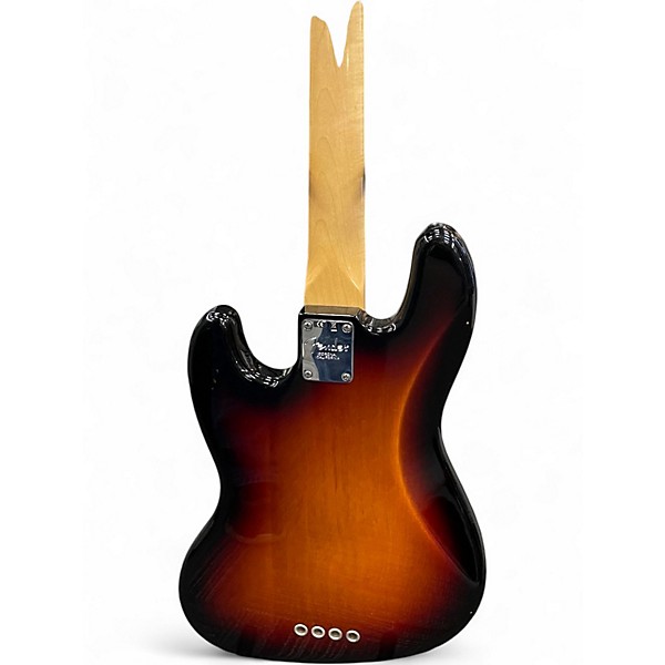 Used Fender AM STANDARD J BASS RW 3TS 2 Tone Sunburst Electric Bass Guitar
