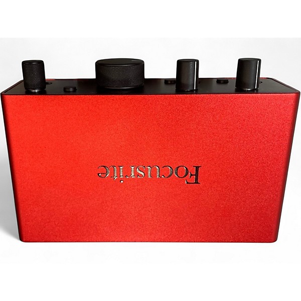 Used Focusrite scarlett solo gen 4 Audio Interface
