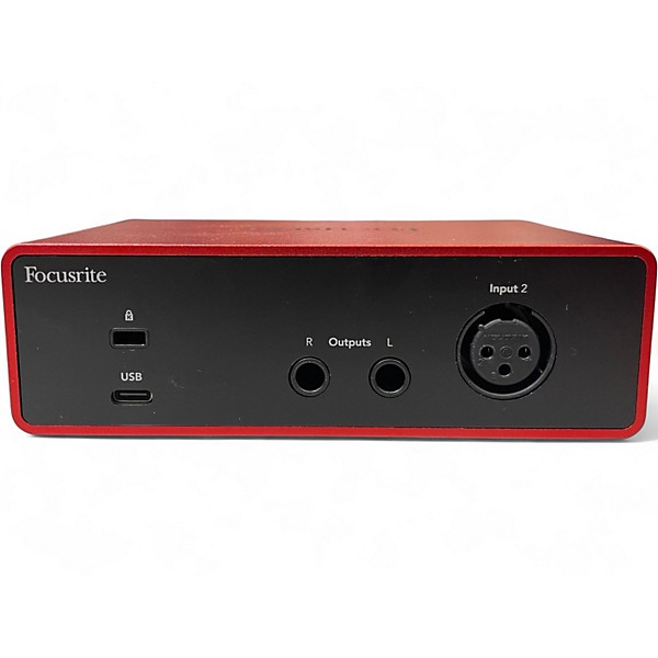 Used Focusrite scarlett solo gen 4 Audio Interface