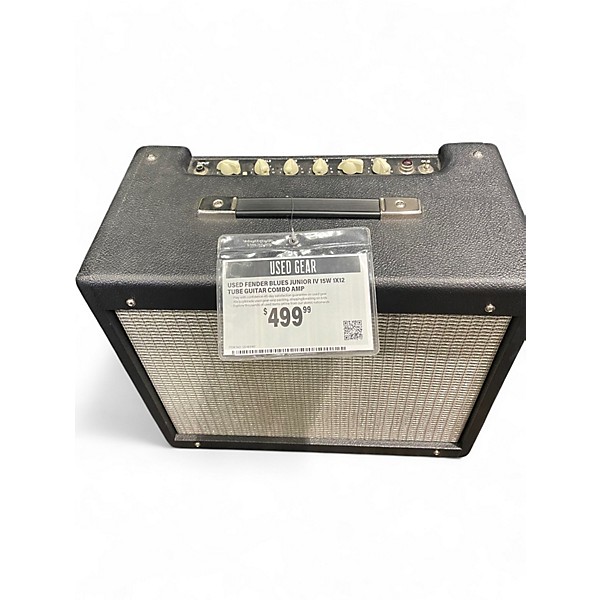 Used Fender Blues Junior IV 15W 1x12 Tube Guitar Combo Amp