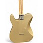 Used Fender Chris Shiflett Telecaster Deluxe Shoreline Gold Solid Body Electric Guitar