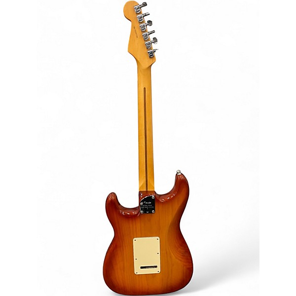Used Fender American Professional II Stratocaster Sienna Sunburst Solid Body Electric Guitar