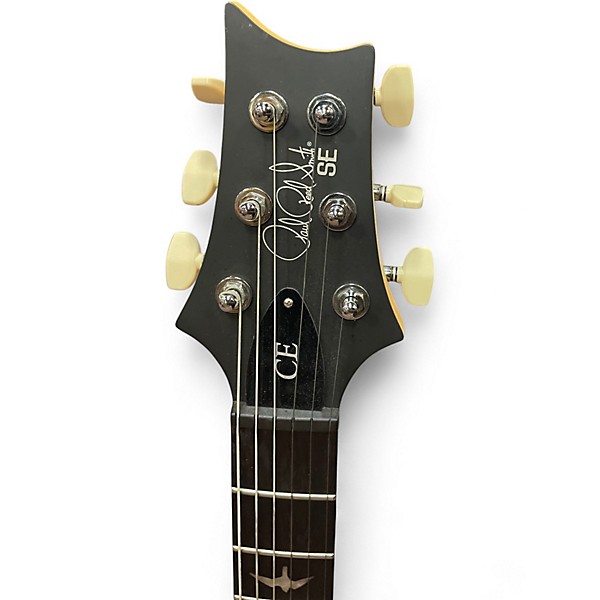 Used PRS SE CE 24 Trans Charcoal Solid Body Electric Guitar