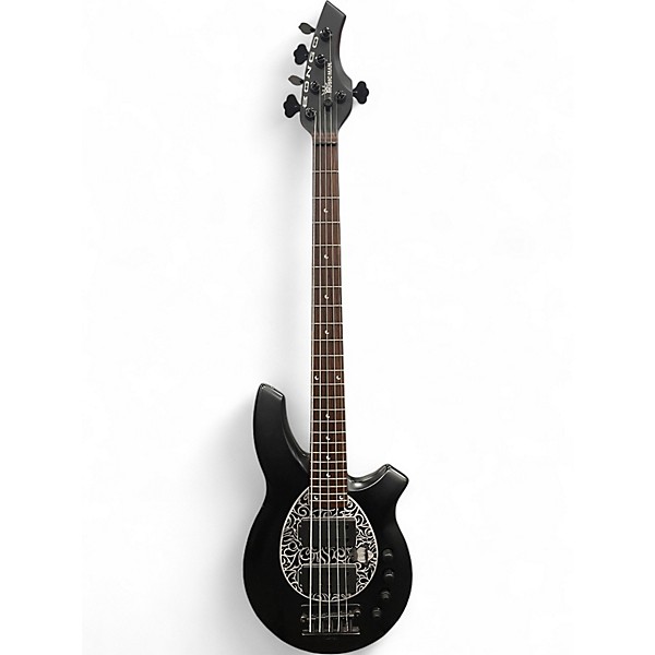 Used Ernie Ball Music Man Bongo 5 HH Black Electric Bass Guitar