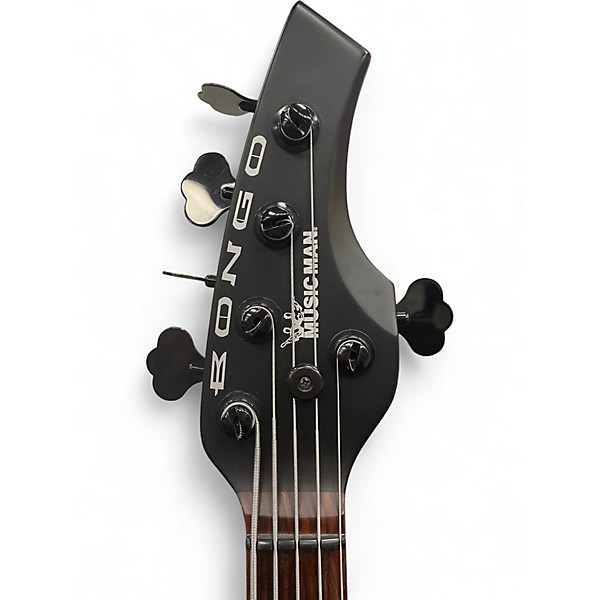 Used Ernie Ball Music Man Bongo 5 HH Black Electric Bass Guitar