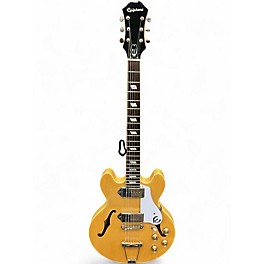 Used Epiphone CASINO Natural Hollow Body Electric Guitar