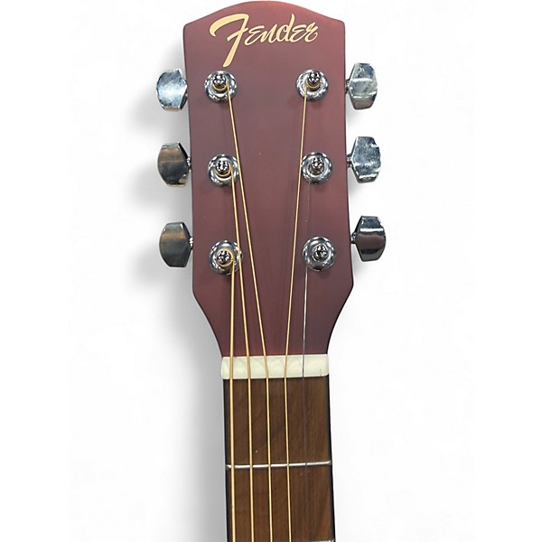 Used Fender FA25CE Natural Acoustic Electric Guitar