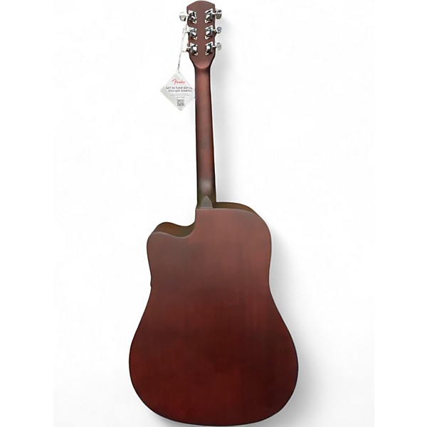 Used Fender FA25CE Natural Acoustic Electric Guitar