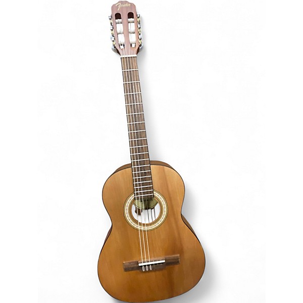 Used Fender FA25N 3/4 Natural Classical Acoustic Guitar