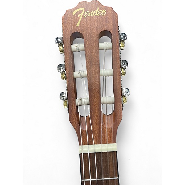 Used Fender FA25N 3/4 Natural Classical Acoustic Guitar