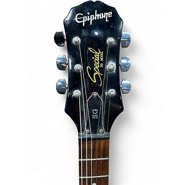 Used Epiphone SG Special Bolt On Black Solid Body Electric Guitar