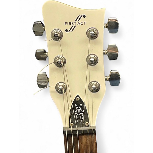 Used First Act Garage Master Volkswagon White Solid Body Electric Guitar