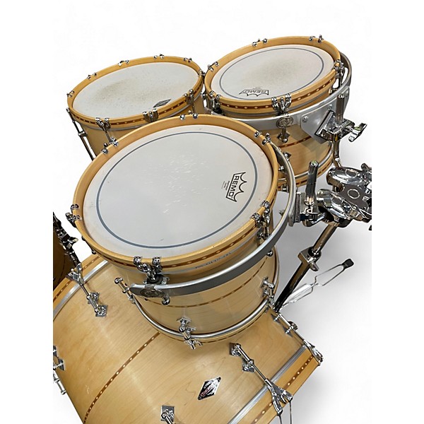 Used 2022 Craviotto 6 Piece Custom Shop Maple Natural Drum Kit