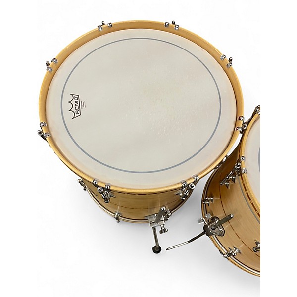 Used 2022 Craviotto 6 Piece Custom Shop Maple Natural Drum Kit