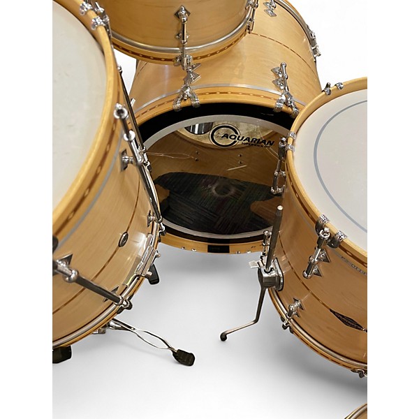 Used 2022 Craviotto 6 Piece Custom Shop Maple Natural Drum Kit