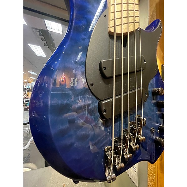 Used Dingwall COMBUSTION 5 Indigo Electric Bass Guitar