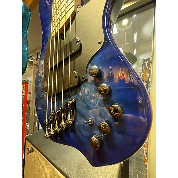 Used Dingwall COMBUSTION 5 Indigo Electric Bass Guitar